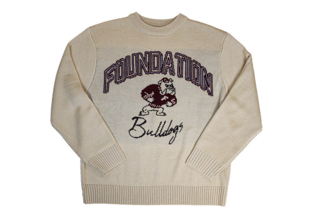 FOUNDATION BULLDOGS SWEATER