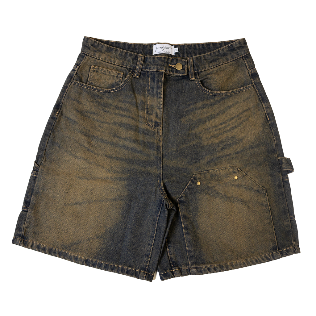 【JEMUT】23SS★ Miro Carpenter Denim Half Pants Carpenter Denim Pants – HOMEBASE610