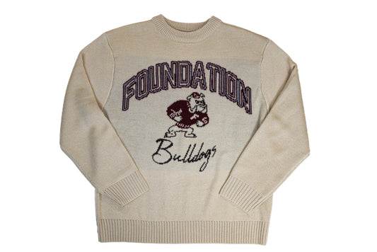 FOUNDATION BULLDOGS SWEATER